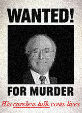 Wanted for murder