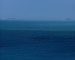 'The Pages' (Islands in the distance)